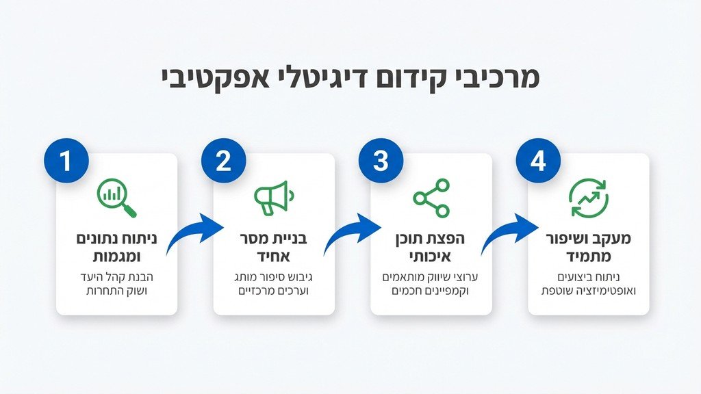 איש מקצוע מנתח נתונים דיגיטליים על מסך